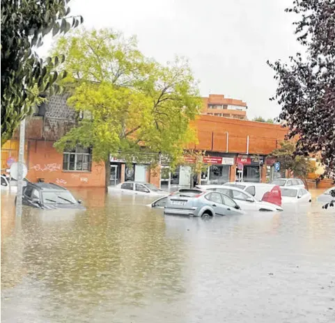 EL TEMPORAL SORPRENDE A LOS CACEREÑOS