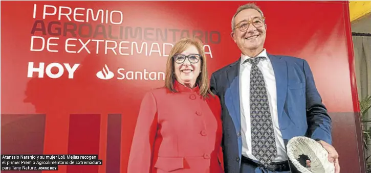 PREMIO AGROLIMENTARIO PARA TANY NATURE