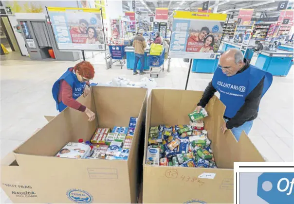 LOS BANCOS DE ALIMENTOS ARRANCAN SU GRAN RECOGIDA