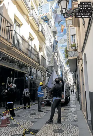 ADIÓS A LOS TOLDOS DE LA CALLE SAN JUAN