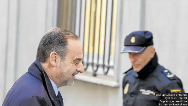 EL SUPREMO MANDA A PRISIÓN A ÁBALOS Y KOLDO