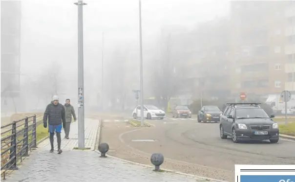 LA NIEBLA PERSISTIRÁ DURANTE TODO EL DÍA