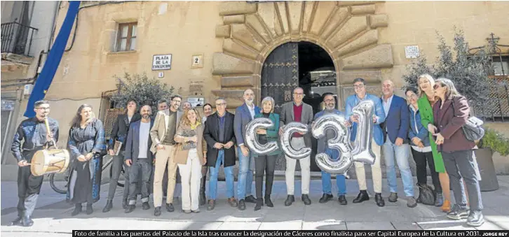 CÁCERES 2031 CONTINÚA EN LA CARRERA