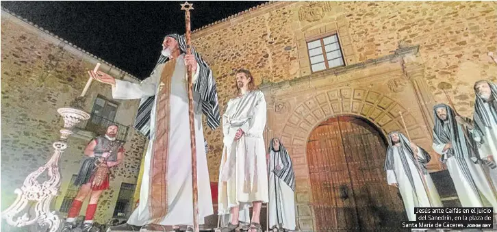 LA PASIÓN VIVIENTE CAUTIVA A CÁCERES