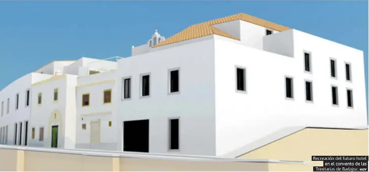 UN HOTEL PARA REACTIVAR EL CASCO ANTIGUO PACENSE