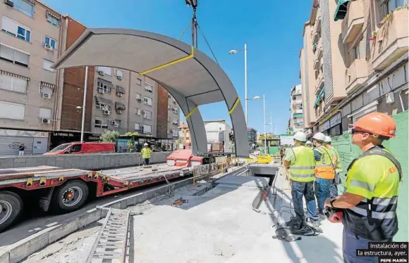 NUEVA BOCA DE METRO EN ALCÁZAR DE GENIL