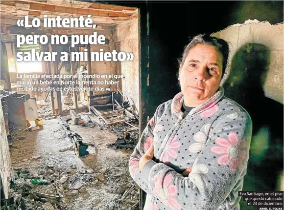 «LO INTENTÉ, PERO NO PUDE SALVAR A MI NIETO»