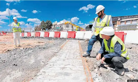 EL METRO DESCUBRE LAS VIEJAS VÍAS DEL TRANVÍA