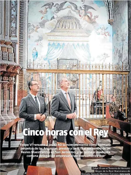 CINCO HORAS CON EL REY