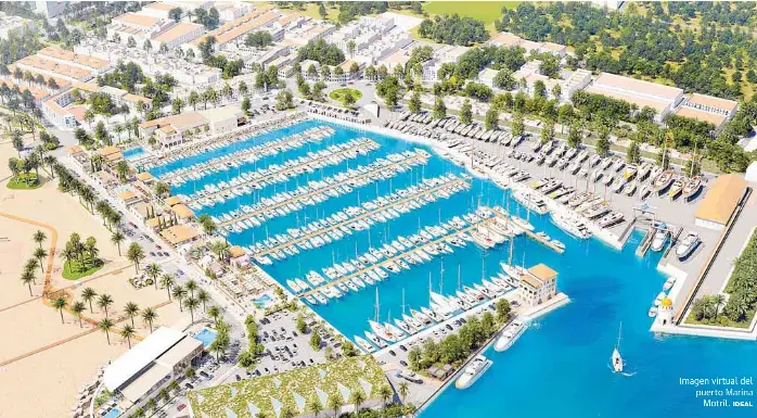 EL PUERTO DEPORTIVO TOMA FORMA