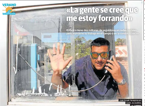 «LA GENTE SE CREE QUE ME ESTOY FORRANDO»
