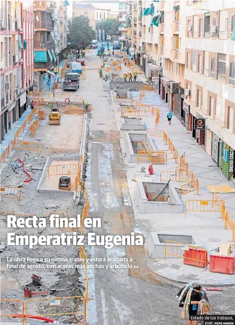 RECTA FINAL EN EMPERATRIZ EUGENIA