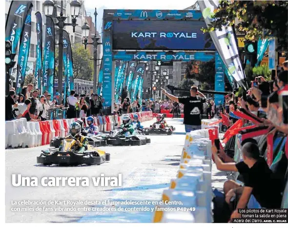 UNA CARRERA VIRAL