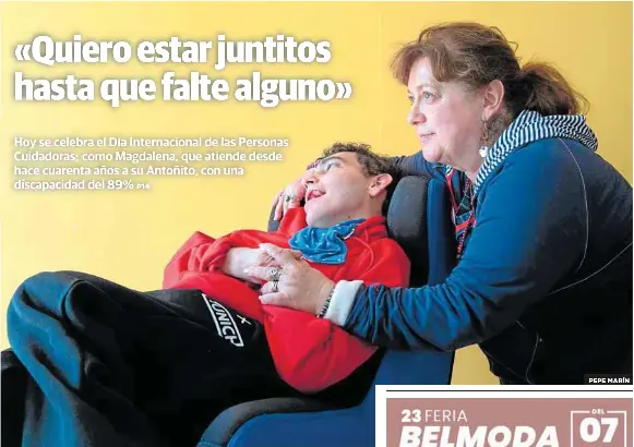 «QUIERO ESTAR JUNTITOS HASTA QUE FALTE ALGUNO»