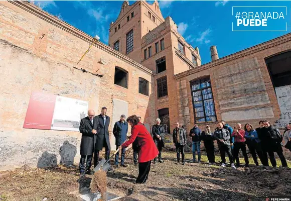 «LA PRIMERA PIEDRA, POR FIN. ¡MADRE MÍA!»