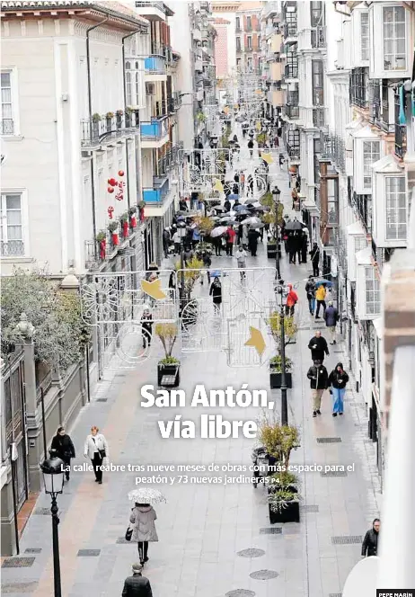 SAN ANTÓN, VÍA LIBRE
