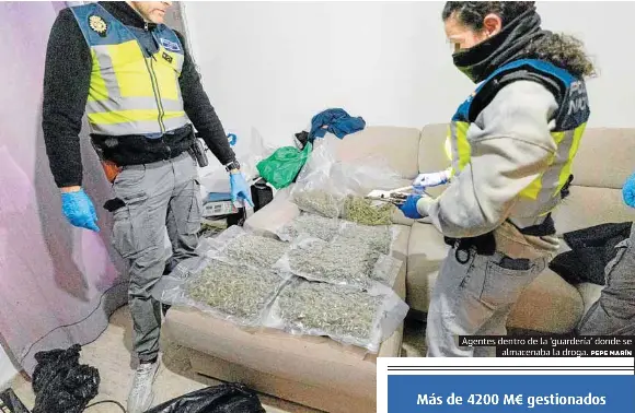 DENTRO DE UNA ‘GUARDERÍA’ DE DROGA