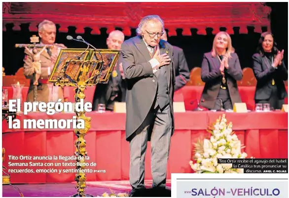 EL PREGÓN DE LA MEMORIA