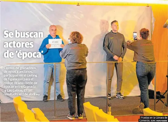 SE BUSCAN ACTORES DE ‘ÉPOCA’