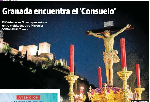 GRANADA ENCUENTRA EL ‘CONSUELO’