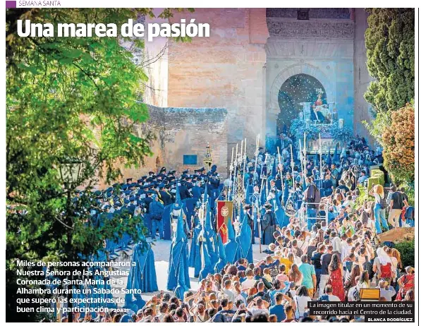 UNA MAREA DE PASIÓN