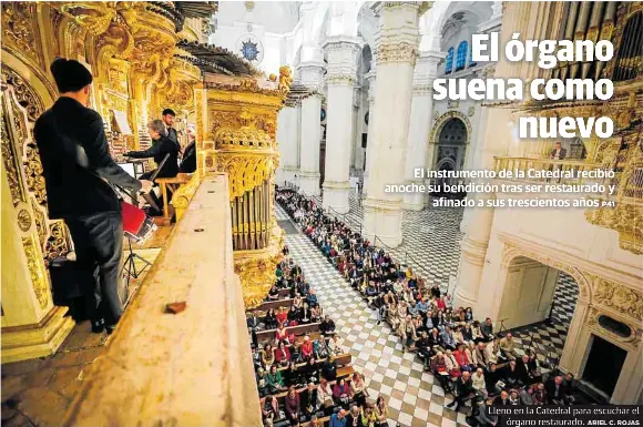 EL ÓRGANO SUENA COMO NUEVO