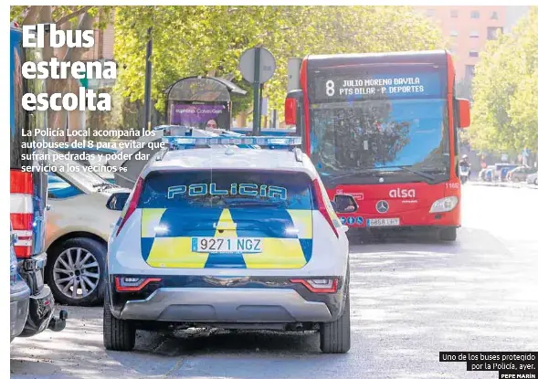 EL BUS ESTRENA ESCOLTA