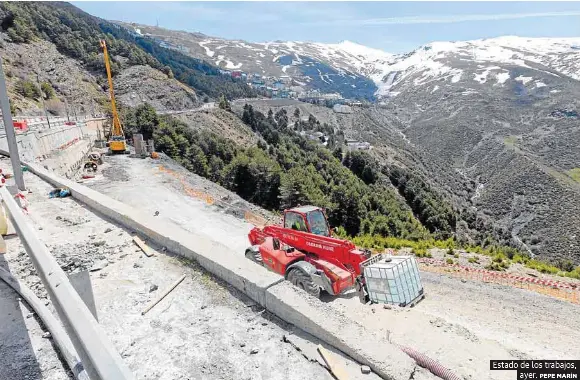 UNA OBRA PARA ‘COSER’ LA CARRETERA DE LA SIERRA
