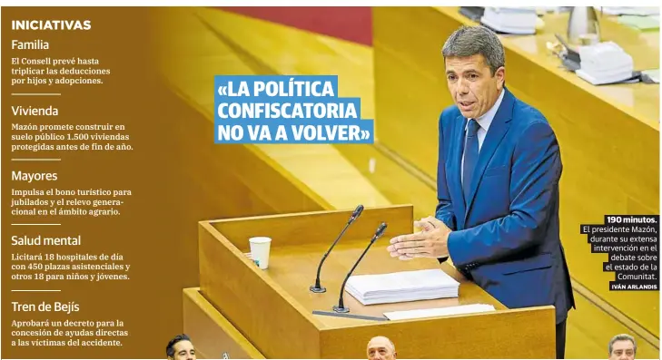 «LA POLÍTICA CONFISCATORIA NO VA A VOLVER»