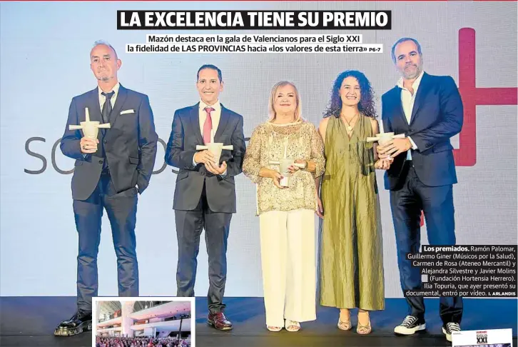 LA EXCELENCIA TIENE SU PREMIO