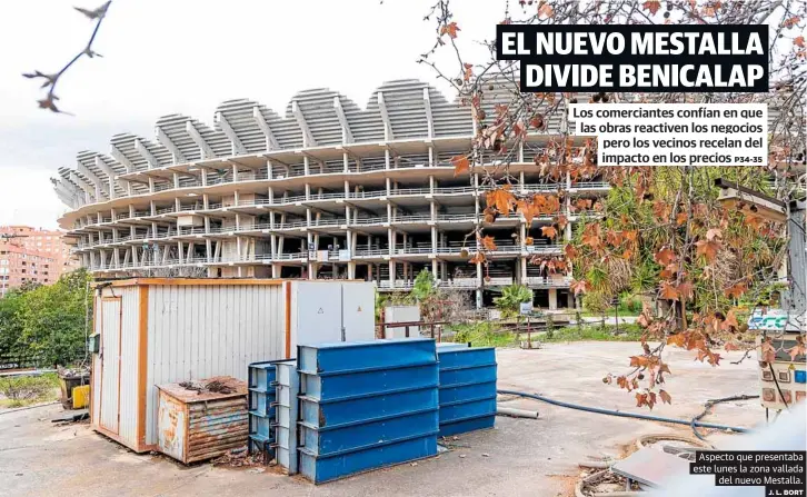 EL NUEVO MESTALLA DIVIDE BENICALAP