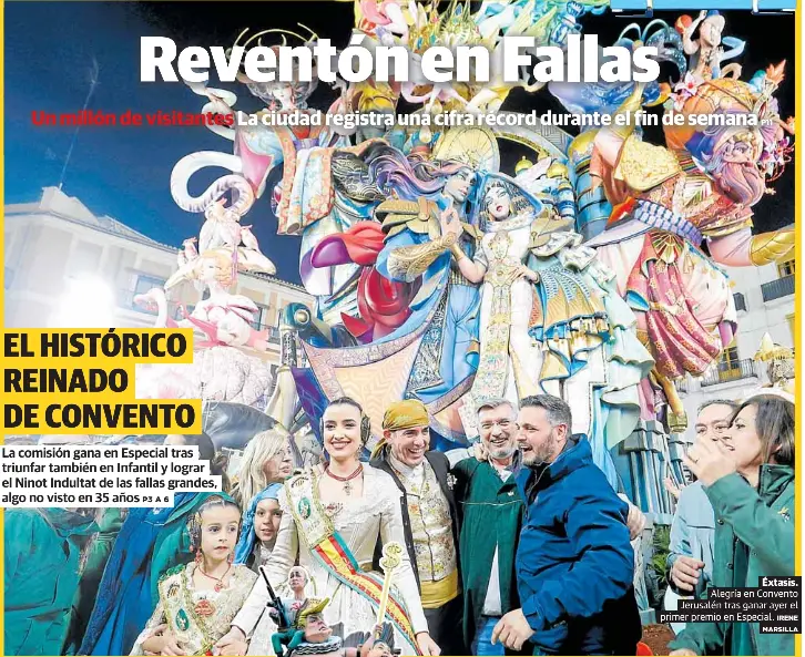 REVENTÓN EN FALLAS