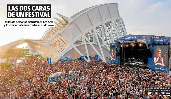 LAS DOS CARAS DE UN FESTIVAL