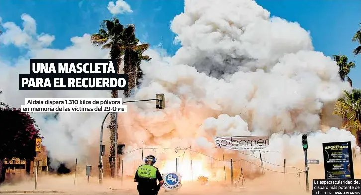 UNA MASCLETÀ PARA EL RECUERDO