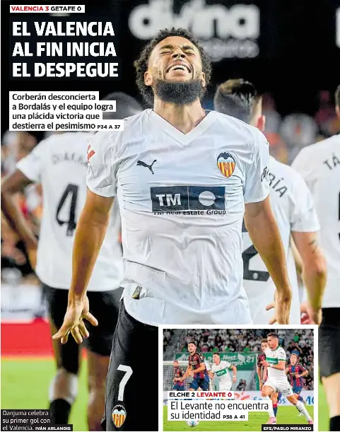 EL VALENCIA AL FIN INICIA EL DESPEGUE