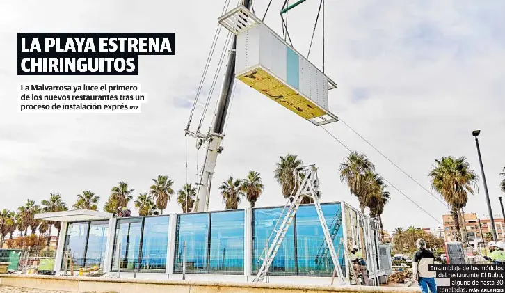 LA PLAYA ESTRENA CHIRINGUITOS