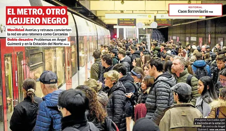EL METRO, OTRO AGUJERO NEGRO