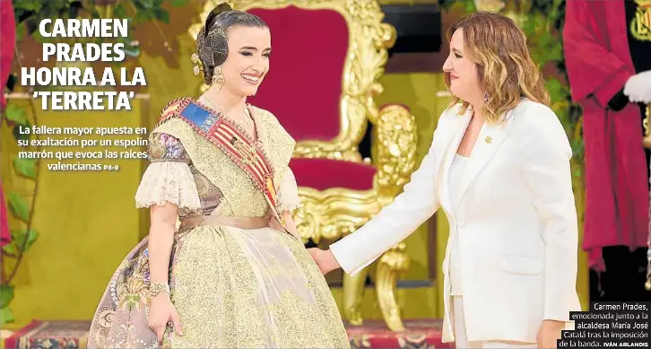 CARMEN PRADES HONRA A LA ‘TERRETA’