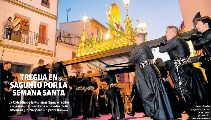 TREGUA EN SAGUNTO POR LA SEMANA SANTA