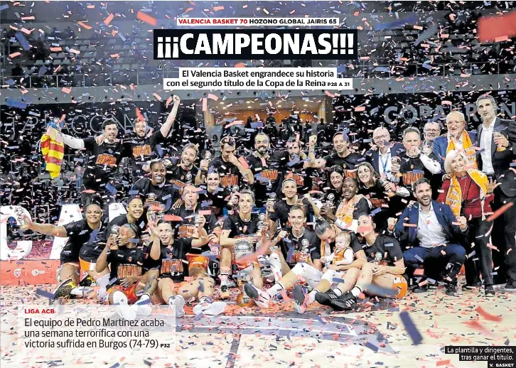 ¡¡¡CAMPEONAS!!!
