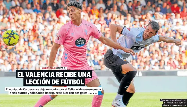 EL VALENCIA RECIBE UNA LECCIÓN DE FÚTBOL