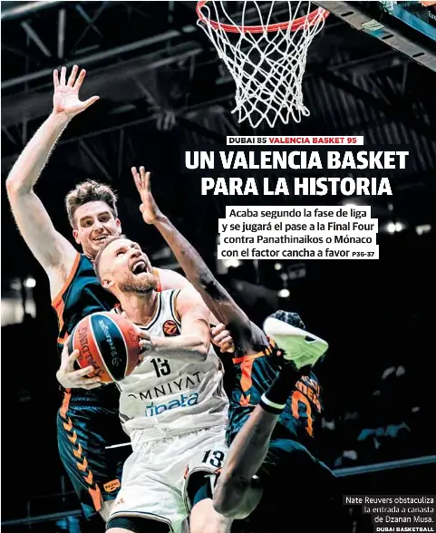UN VALENCIA BASKET PARA LA HISTORIA