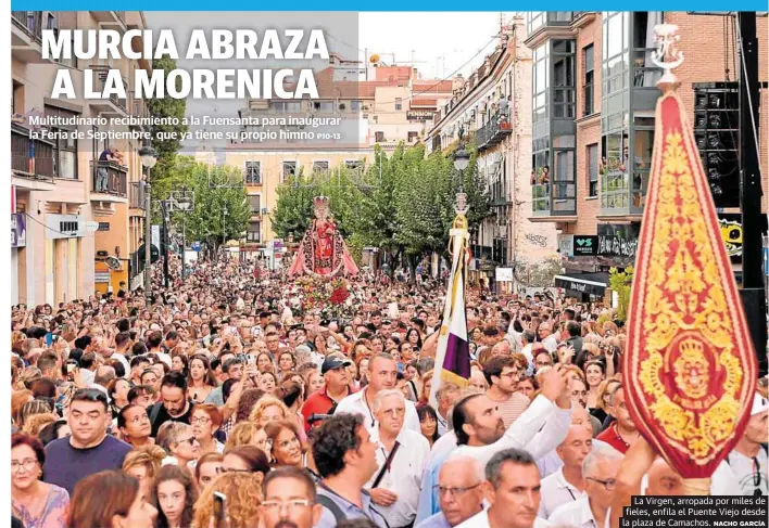 MURCIA ABRAZA A LA MORENICA