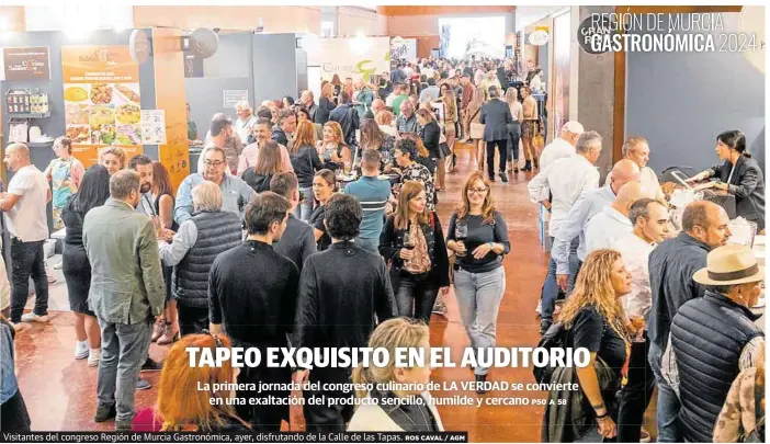 TAPEO EXQUISITO EN EL AUDITORIO