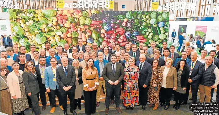 EL AGRO MURCIANO MIRA A CANADÁ DESDE BERLÍN