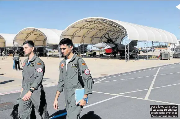 MANIOBRAS PARA PONER A PRUEBA LA DEFENSA AÉREA