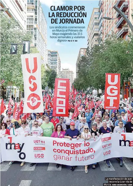 CLAMOR POR LA REDUCCIÓN DE JORNADA