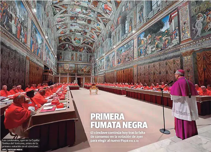 PRIMERA FUMATA NEGRA