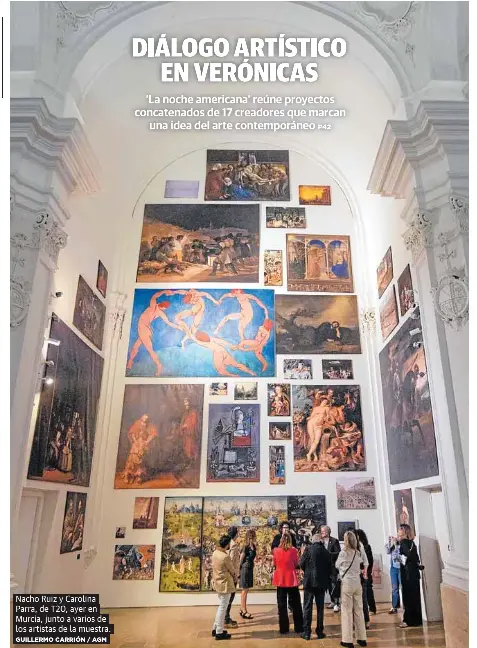 DIÁLOGO ARTÍSTICO EN VERÓNICAS
