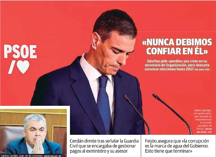 «NUNCA DEBIMOS CONFIAR EN ÉL»